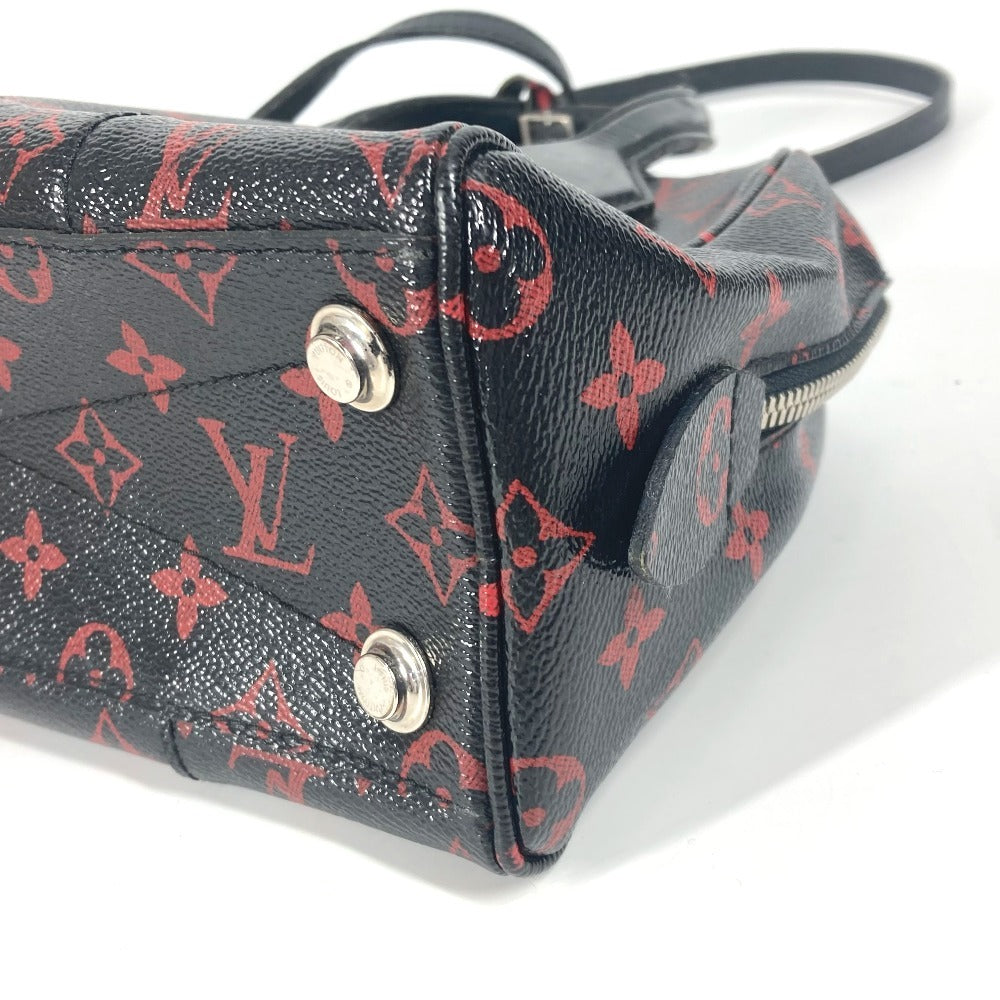 LOUIS VUITTON M50217 モノグラムルージュ ドラ ソフトBB ショルダーバッグ 2WAYバッグ カバン 肩掛け ハンドバッグ キャンバス レディース ブラック