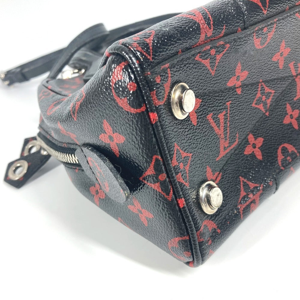 LOUIS VUITTON M50217 モノグラムルージュ ドラ ソフトBB ショルダーバッグ 2WAYバッグ カバン 肩掛け ハンドバッグ キャンバス レディース ブラック