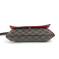 LOUIS VUITTON N51301 ダミエ ミュゼット・タンゴ ロング カバン 斜め掛け フラップ ポシェット ショルダーバッグ ダミエキャンバス レディース エベヌ ブラウン