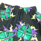 Prada Franken Logo Shorts, Cotton, Women's, Black