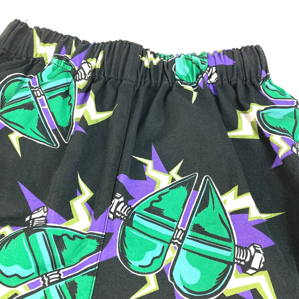 Prada Franken Logo Shorts, Cotton, Women's, Black