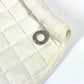 CHANEL 00T キルティング CC ココマーク アパレル ノースリーブ トップス タンクトップ コットン レディース ホワイト
