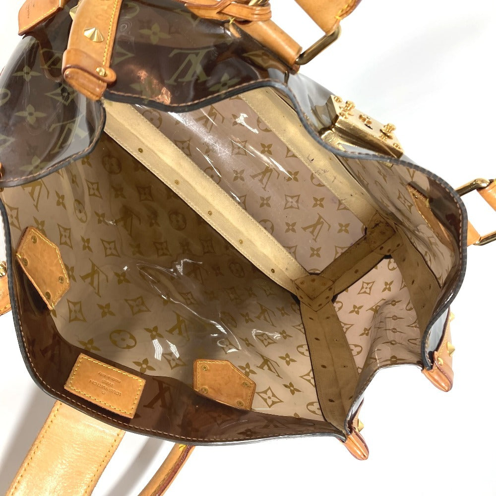 LOUIS VUITTON M92504 モノグラム ネオ・カバアンブルMM カバン 肩掛け トートバッグ ショルダーバッグ ビニール レディース ブラウン
