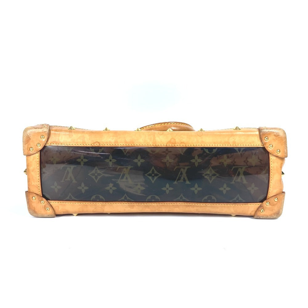 LOUIS VUITTON M92504 モノグラム ネオ・カバアンブルMM カバン 肩掛け トートバッグ ショルダーバッグ ビニール レディース ブラウン