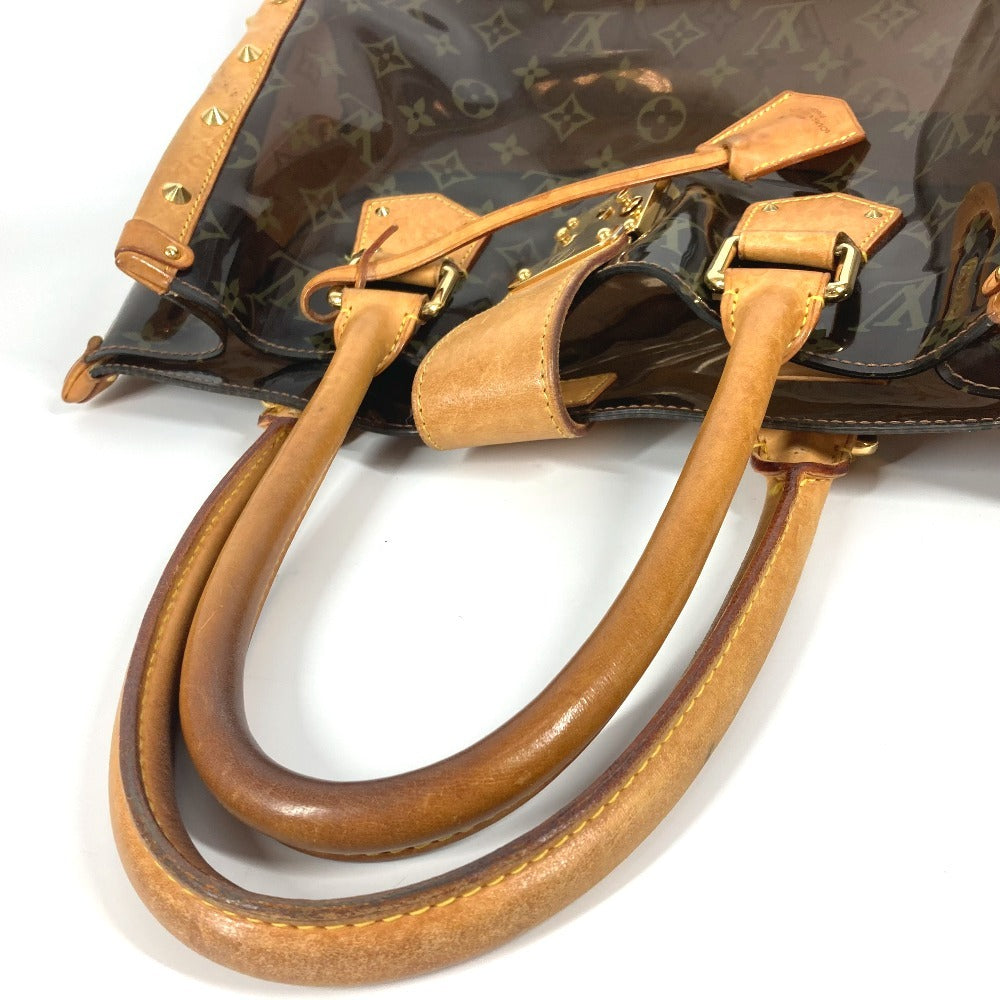 LOUIS VUITTON M92504 モノグラム ネオ・カバアンブルMM カバン 肩掛け トートバッグ ショルダーバッグ ビニール レディース ブラウン