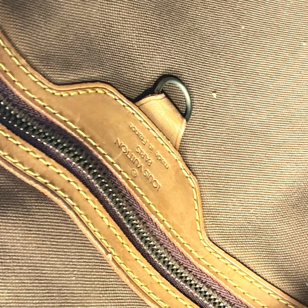 LOUIS VUITTON M80026 ルイヴィトンカップ 95 LVCUP サントロペ カバン 肩掛け 巾着バッグ ショルダーバッグ レザー/キャンバス レディース アボガニー オレンジ