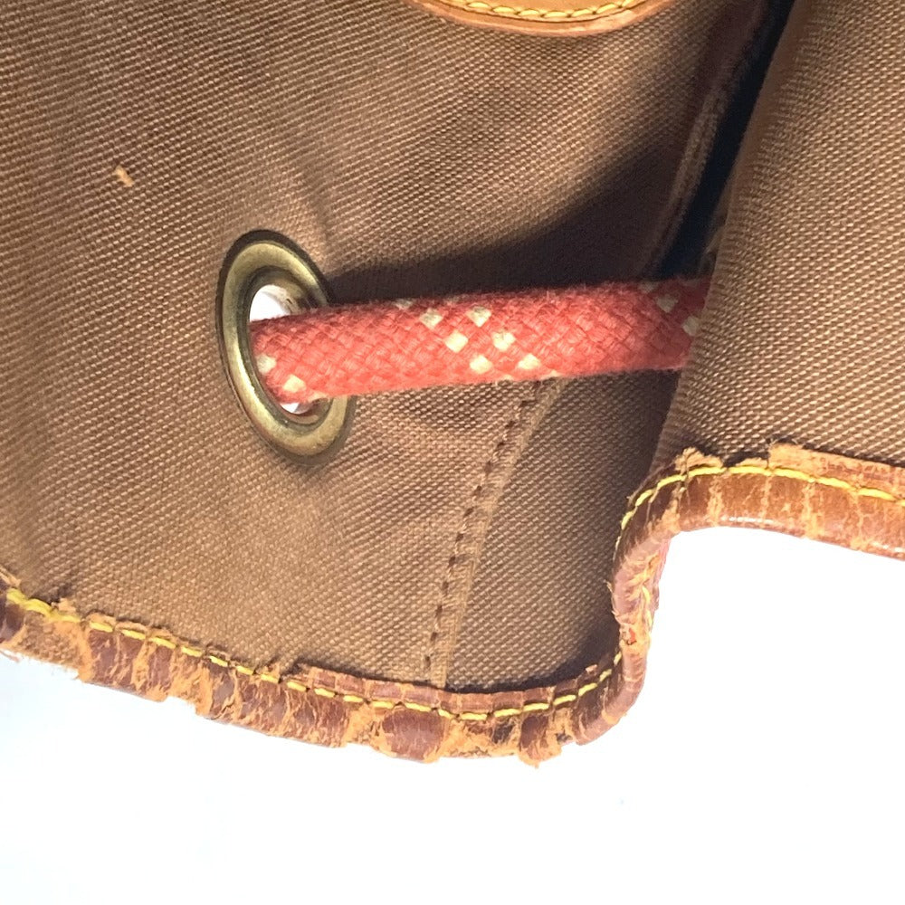LOUIS VUITTON M80026 ルイヴィトンカップ 95 LVCUP サントロペ カバン 肩掛け 巾着バッグ ショルダーバッグ レザー/キャンバス レディース アボガニー オレンジ