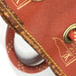 LOUIS VUITTON M80026 ルイヴィトンカップ 95 LVCUP サントロペ カバン 肩掛け 巾着バッグ ショルダーバッグ レザー/キャンバス レディース アボガニー オレンジ
