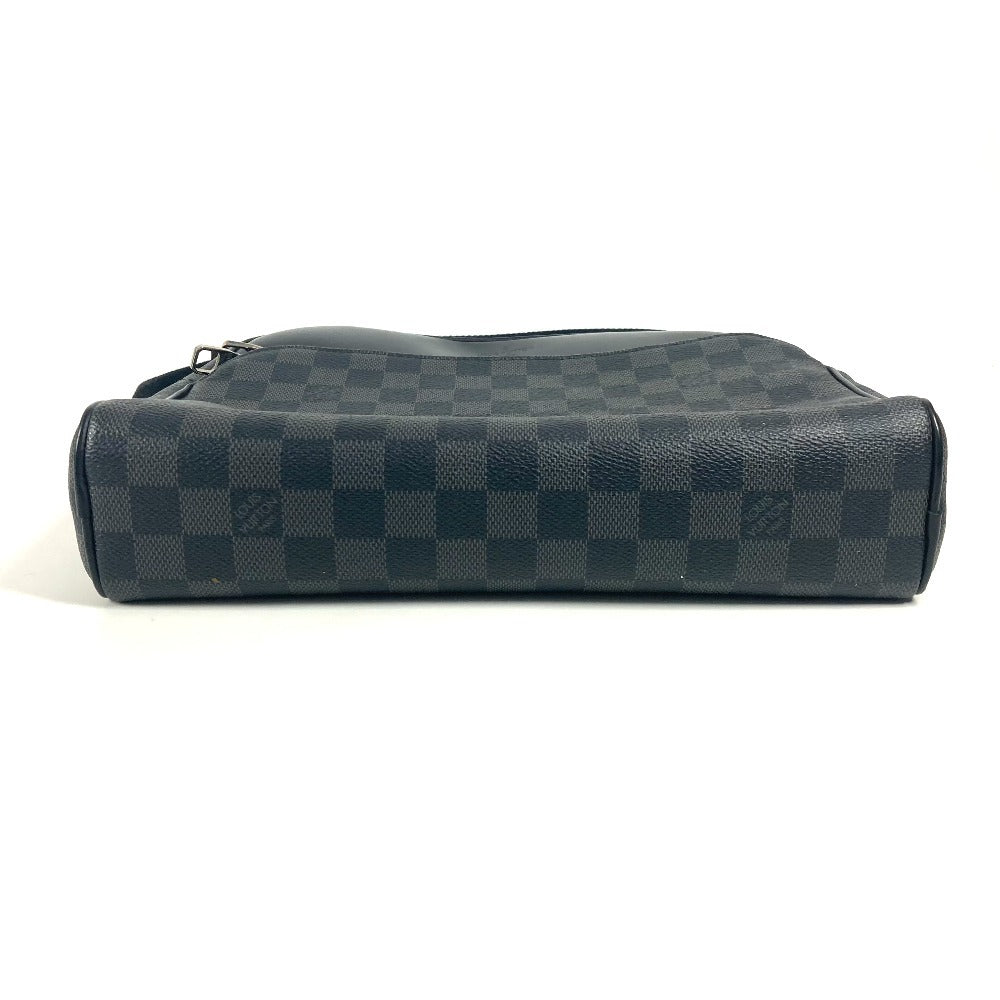 LOUIS VUITTON N41408 Damier Graphite Dayton PM Crossbody Messenger Bag/Shoulder Bag in Damier Graphite Canvas, Unisex, Black