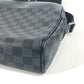 LOUIS VUITTON N41408 Damier Graphite Dayton PM Crossbody Messenger Bag/Shoulder Bag in Damier Graphite Canvas, Unisex, Black
