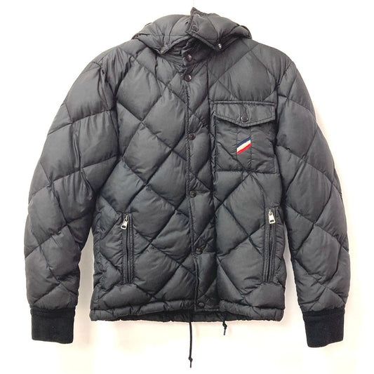 MONCLER フード フーディー RAYMOND GIUBBOTTO RAYMOND JACKET アパレル ダウン 長袖 アウター ダウンジャケット ポリエステル メンズ ブラック
