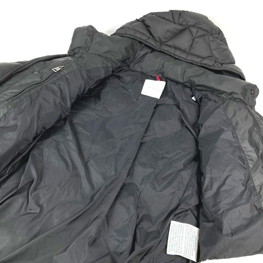 MONCLER フード フーディー RAYMOND GIUBBOTTO RAYMOND JACKET アパレル ダウン 長袖 アウター ダウンジャケット ポリエステル メンズ ブラック
