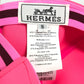 HERMES Neoban Atlantic Baseball Cap, Polyurethane, Pink, Women's