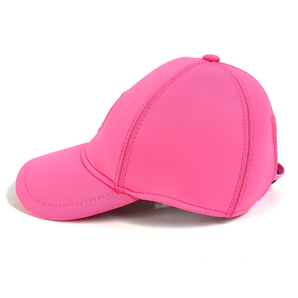 HERMES Neoban Atlantic Baseball Cap, Polyurethane, Pink, Women's