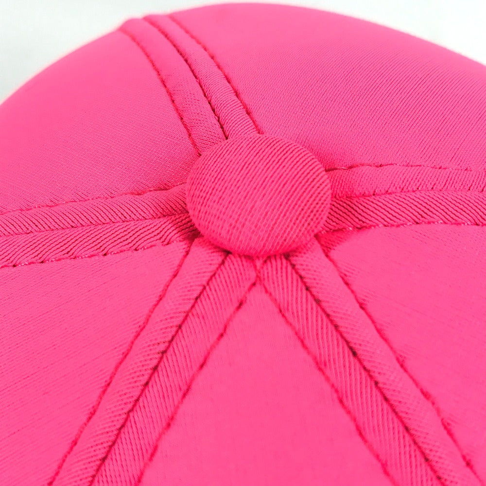 HERMES Neoban Atlantic Baseball Cap, Polyurethane, Pink, Women's