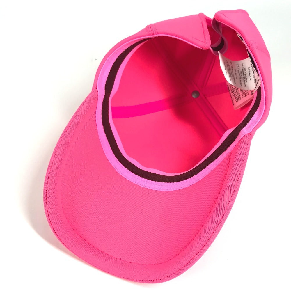 HERMES Neoban Atlantic Baseball Cap, Polyurethane, Pink, Women's