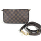 LOUIS VUITTON N51983 ダミエ ナヴォナ 斜め掛け カバン ポシェット ショルダーバッグ ダミエキャンバス ユニセックス エベヌ ブラウン