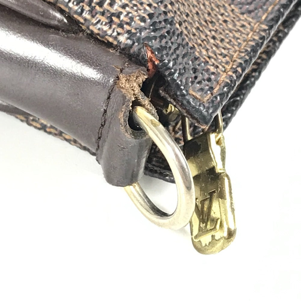 LOUIS VUITTON N51983 ダミエ ナヴォナ 斜め掛け カバン ポシェット ショルダーバッグ ダミエキャンバス ユニセックス エベヌ ブラウン