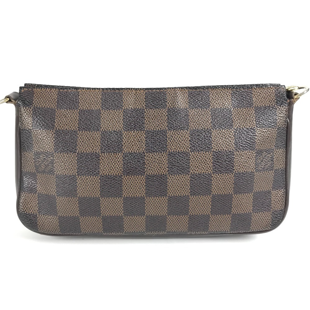 LOUIS VUITTON N51983 ダミエ ナヴォナ 斜め掛け カバン ポシェット ショルダーバッグ ダミエキャンバス ユニセックス エベヌ ブラウン