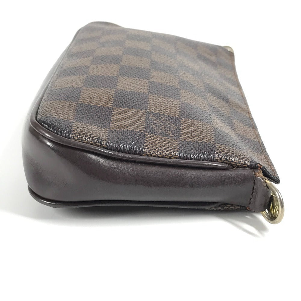 LOUIS VUITTON N51983 ダミエ ナヴォナ 斜め掛け カバン ポシェット ショルダーバッグ ダミエキャンバス ユニセックス エベヌ ブラウン
