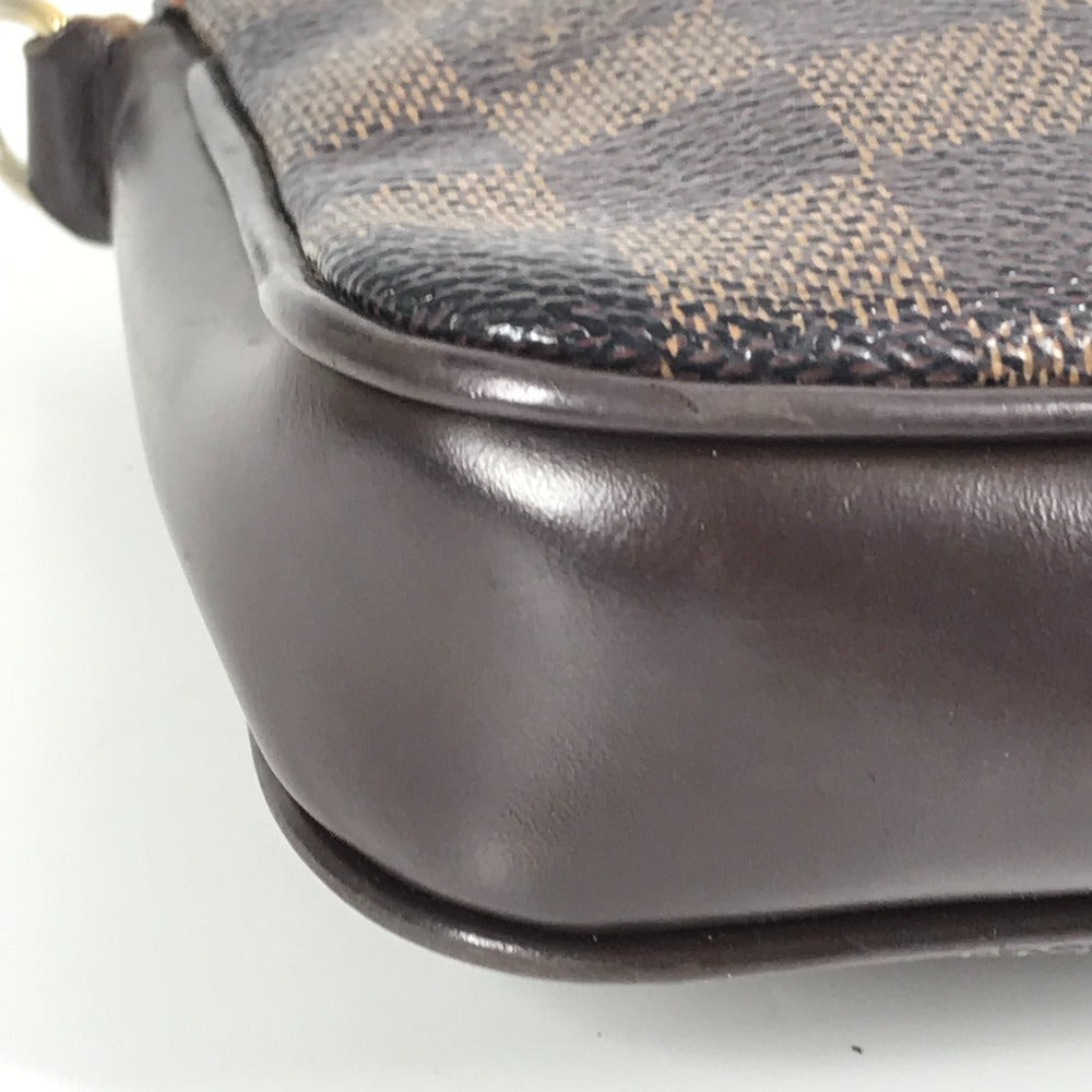 LOUIS VUITTON N51983 ダミエ ナヴォナ 斜め掛け カバン ポシェット ショルダーバッグ ダミエキャンバス ユニセックス エベヌ ブラウン