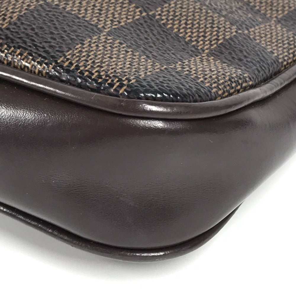 LOUIS VUITTON N51983 ダミエ ナヴォナ 斜め掛け カバン ポシェット ショルダーバッグ ダミエキャンバス ユニセックス エベヌ ブラウン