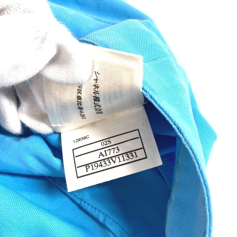 CHANEL P19433 SPORTS 02S Logo CC Coco Mark Bottoms Logo Apparel Skirt Cotton Women's Blue