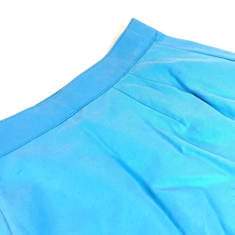 CHANEL P19433 SPORTS 02S Logo CC Coco Mark Bottoms Logo Apparel Skirt Cotton Women's Blue