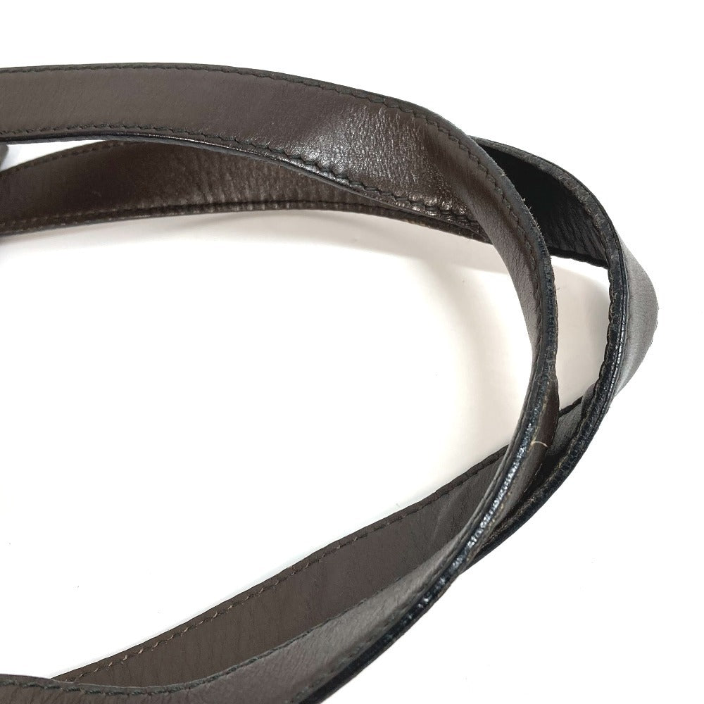 BVLGARI ウィークエンド ロゴ カバン 縦型 トートバッグ 肩掛け ショルダーバッグ PVC/レザー ユニセックス グレー