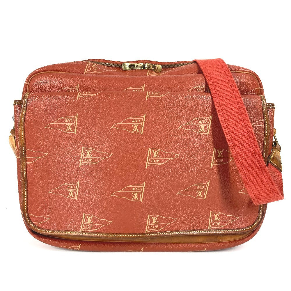 LOUIS VUITTON M80028 LVCUP Louis Vuitton Cup Calvi Bag, Crossbody Flap Messenger Bag, Shoulder Bag, Unisex Canvas, Abogani Orange