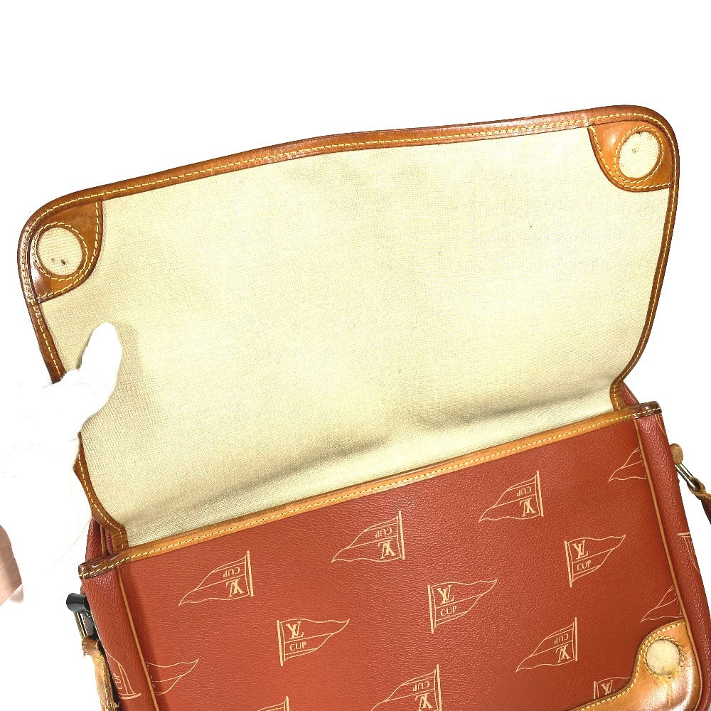 LOUIS VUITTON M80028 LVCUP Louis Vuitton Cup Calvi Bag, Crossbody Flap Messenger Bag, Shoulder Bag, Unisex Canvas, Abogani Orange