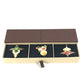 LOUIS VUITTON M92595 Takashi Murakami Panda Onion Head Flower Hat Man Hairpin 3-Piece Set, Metal Barrette, Unisex, Multicolor