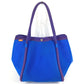 HERMES Sac Baga GM with pouch, Sac Baga GM tote bag, handbag, canvas, women's, blue