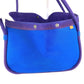 HERMES Sac Baga GM with pouch, Sac Baga GM tote bag, handbag, canvas, women's, blue