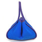 HERMES Sac Baga GM with pouch, Sac Baga GM tote bag, handbag, canvas, women's, blue