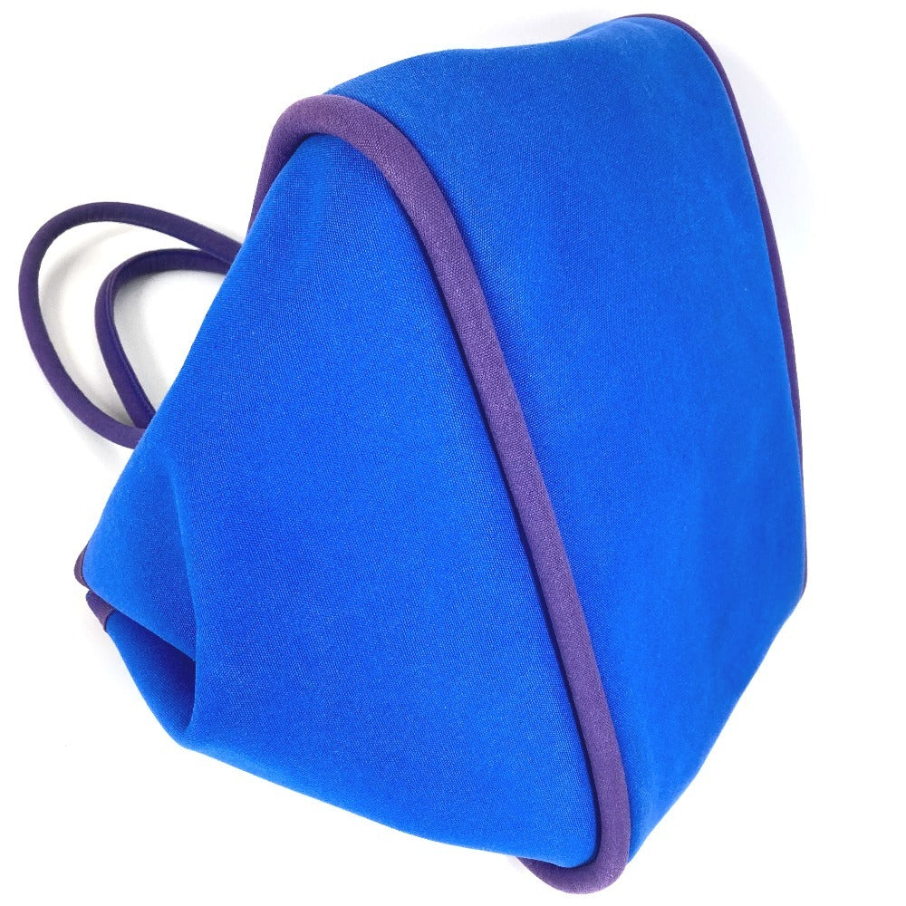 HERMES Sac Baga GM with pouch, Sac Baga GM tote bag, handbag, canvas, women's, blue