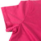 HERMES Embroidered Mosaic H Logo Pocket Apparel T-Shirt Dress, Round Neck, Cotton, Women's, Pink