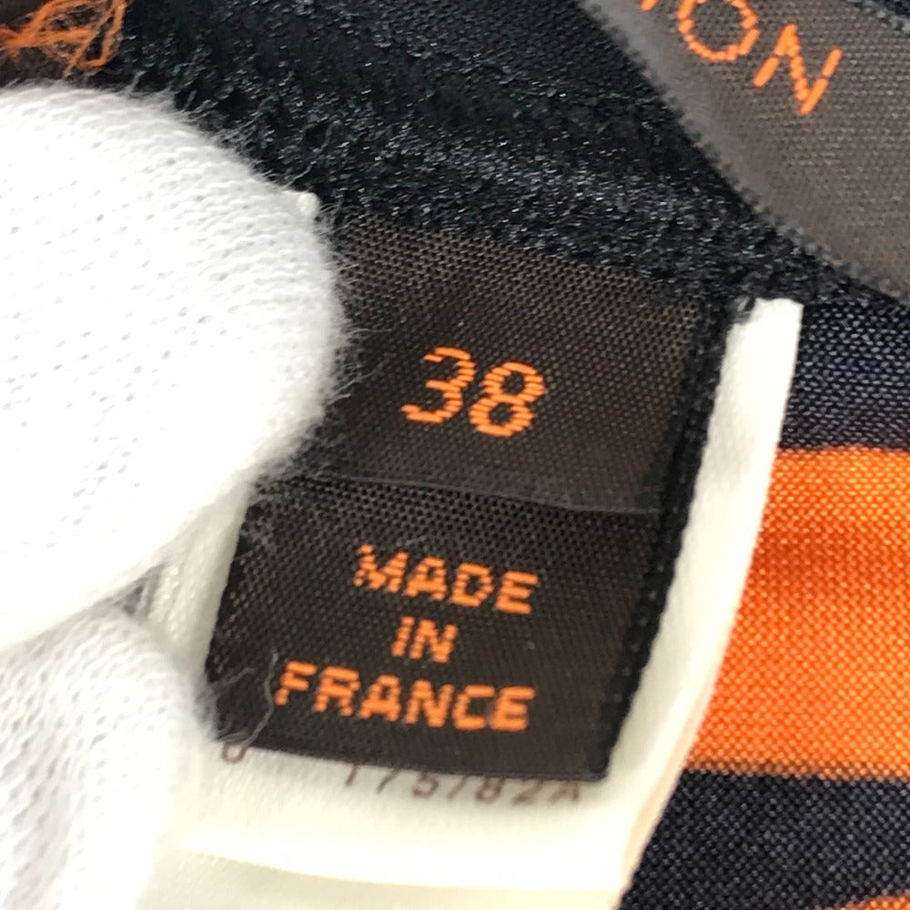 LOUIS VUITTON Unknown Monogram Graffiti Bottoms Pants All-Over Print Nylon Pants Women's Orange