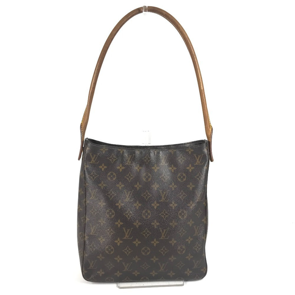 LOUIS VUITTON M51145 モノグラム ルーピングGM ルーピング GM カバン 肩掛け ショルダーバッグ モノグラムキャンバス レディース ブラウン