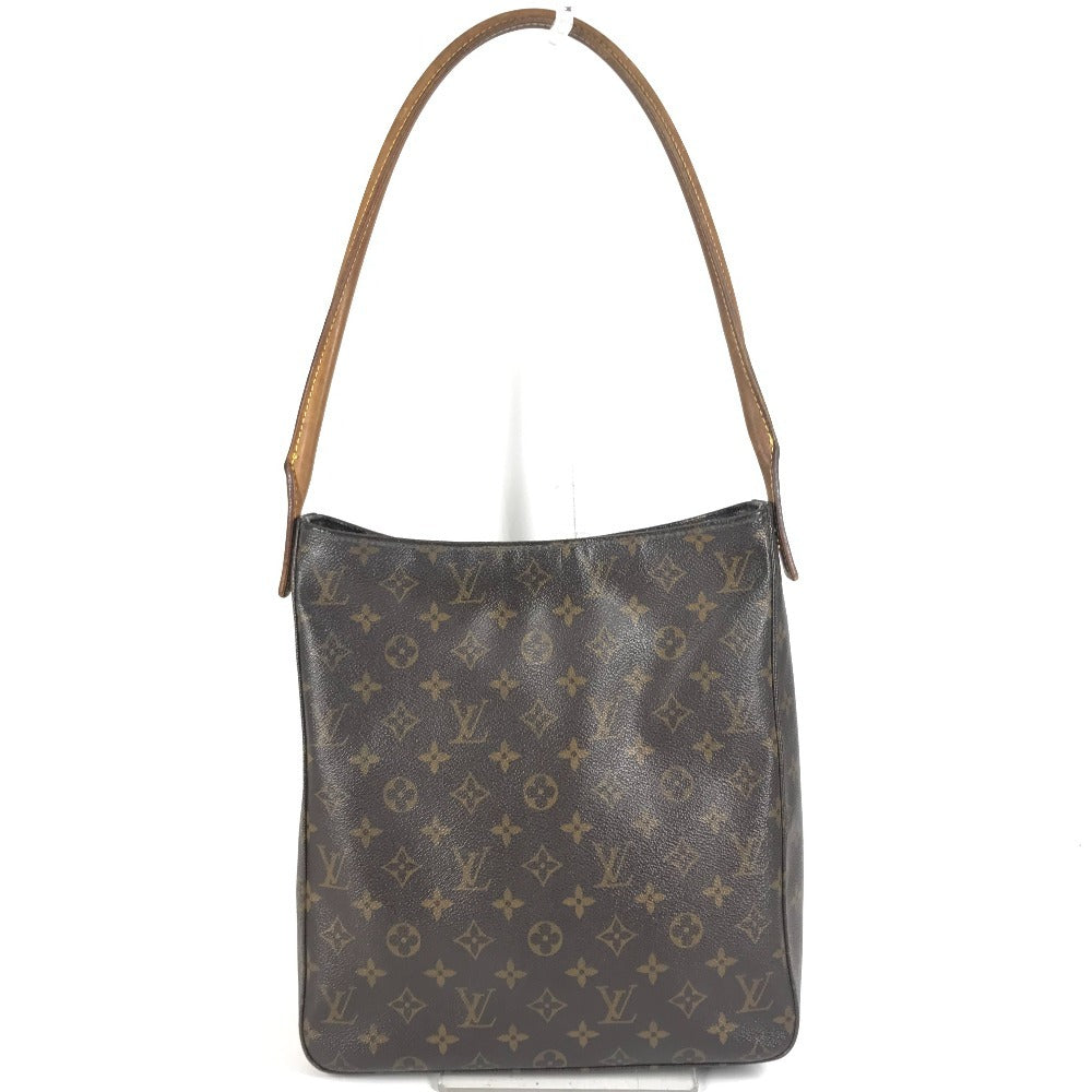 LOUIS VUITTON M51145 モノグラム ルーピングGM ルーピング GM カバン 肩掛け ショルダーバッグ モノグラムキャンバス レディース ブラウン