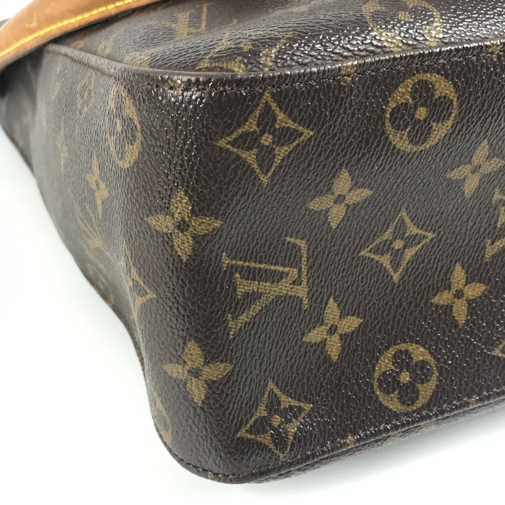 LOUIS VUITTON M51145 モノグラム ルーピングGM ルーピング GM カバン 肩掛け ショルダーバッグ モノグラムキャンバス レディース ブラウン