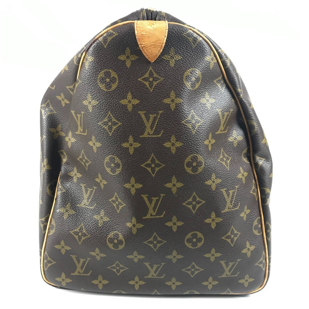 LOUIS VUITTON M41424 Monogram Keepall 55 Travel Bag, Handbag, Boston Bag, Monogram Canvas, Unisex, Brown