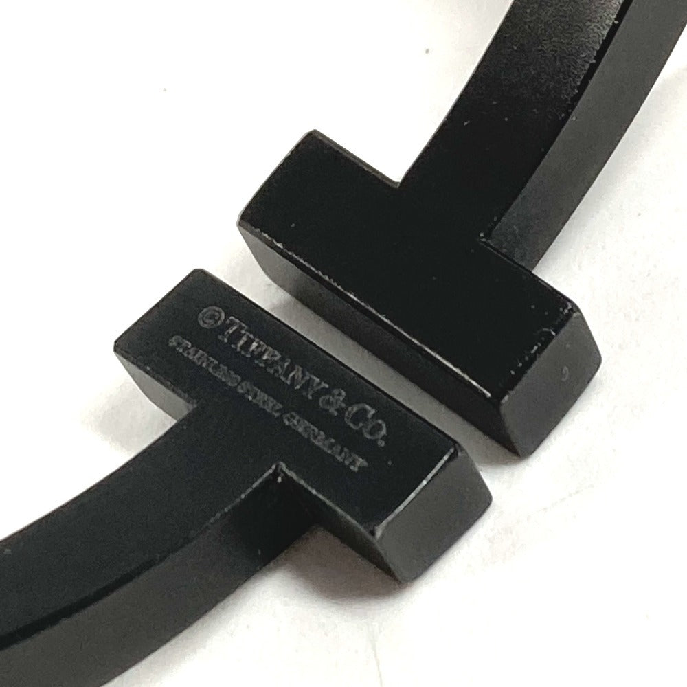 TIFFANY&Co. Tスクエア バングル アクセサリー バングル ブレスレット SS レディース ブラック