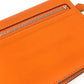 HERMES Zipzac Compact Wallet Bi-fold Swift Unisex Orange