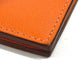 HERMES Zipzac Compact Wallet Bi-fold Swift Unisex Orange
