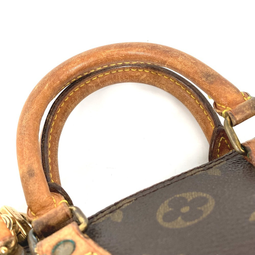 LOUIS VUITTON M41534 Monogram Mini Speedy Bag, 2-Way Bag, Pochette, Handbag, Shoulder Bag, Monogram Canvas, Unisex, Brown