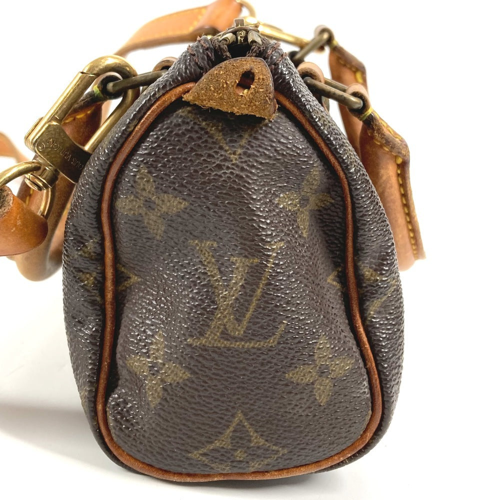 LOUIS VUITTON M41534 Monogram Mini Speedy Bag, 2-Way Bag, Pochette, Handbag, Shoulder Bag, Monogram Canvas, Unisex, Brown
