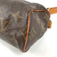 LOUIS VUITTON M41534 Monogram Mini Speedy Bag, 2-Way Bag, Pochette, Handbag, Shoulder Bag, Monogram Canvas, Unisex, Brown