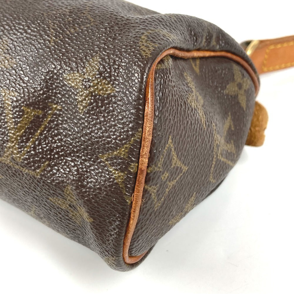 LOUIS VUITTON M41534 Monogram Mini Speedy Bag, 2-Way Bag, Pochette, Handbag, Shoulder Bag, Monogram Canvas, Unisex, Brown