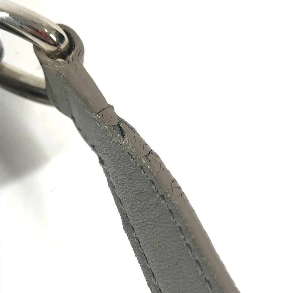Dior ロゴ カナージュ キルティング 斜め掛け ポシェット フラップ ショルダーバッグ レザー/ナイロン ユニセックス グレー系